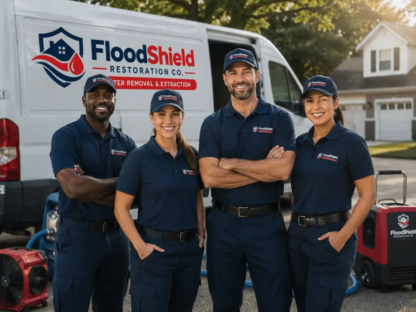 Flood Damage Restoration company in Poneto, IN
