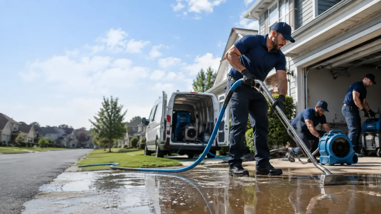 Flood Damage Restoration in Poneto, IN